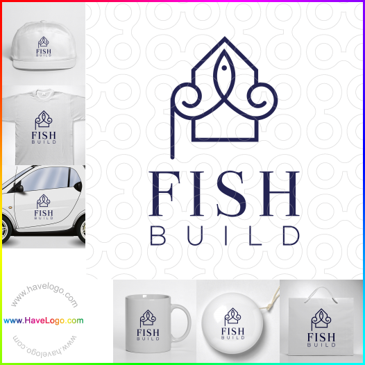 Compra un diseño de logo de Fish 51232