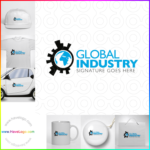 Koop een globe logo - ID:34903