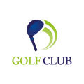 Logo clubs de golf