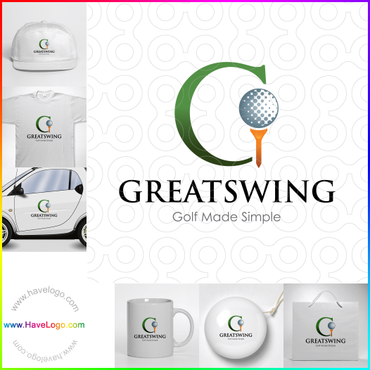 Compra un diseño de logo de torneo de golf 41388