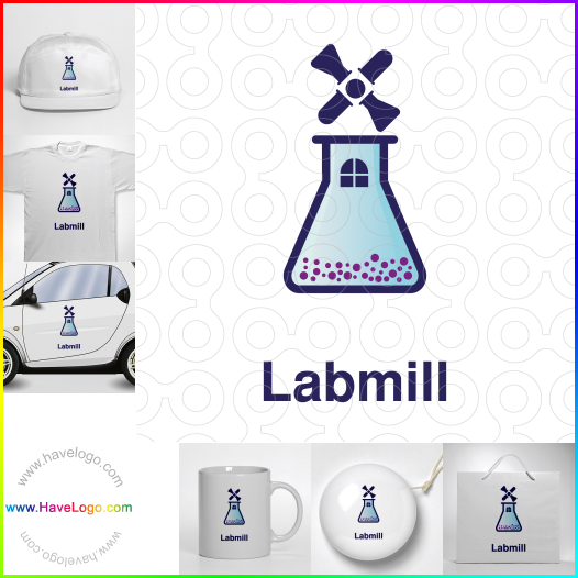 Koop een lab logo - ID:44642