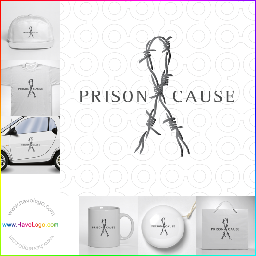 Koop een gevangenis logo - ID:6994