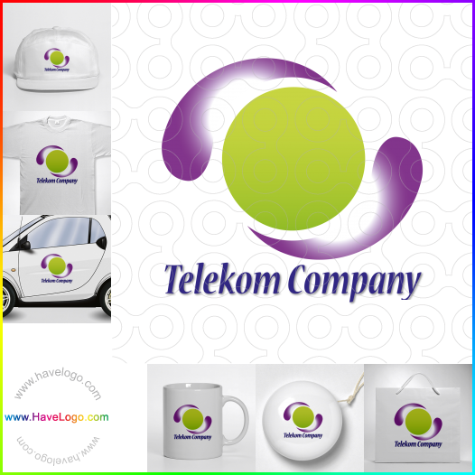 Koop een telecommunicatie logo - ID:21783