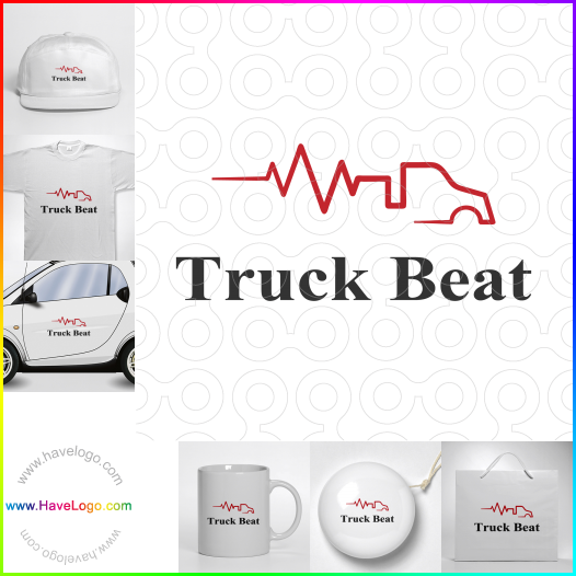 Compra un diseño de logo de Truck Beat 65076