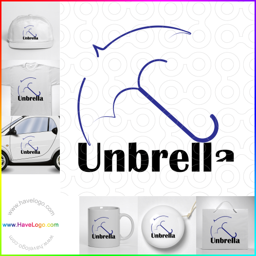Koop een paraplu logo - ID:17782