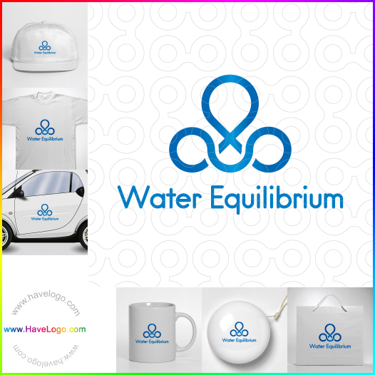 Compra un diseño de logo de agua 52471