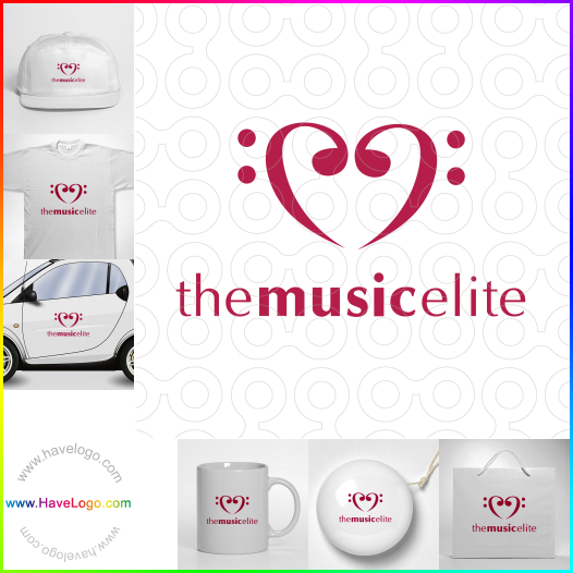 Acheter un logo de fournisseurs de musique de mariage - 34812