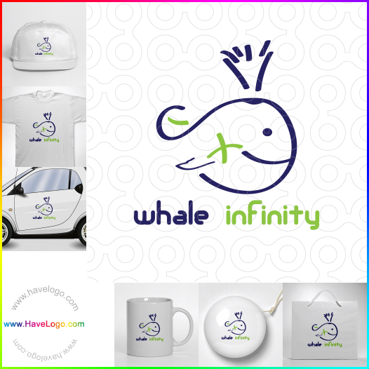 Acheter un logo de baleine - 35545