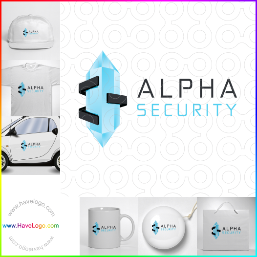 Compra un diseño de logo de Alpha Security 62992