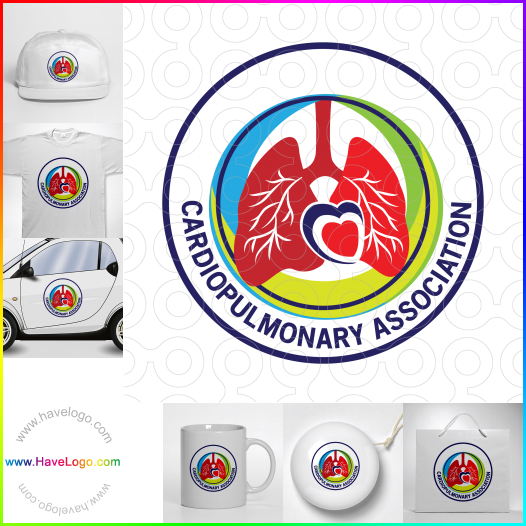 Acquista il logo dello Associazione cardiopolmonare 64699