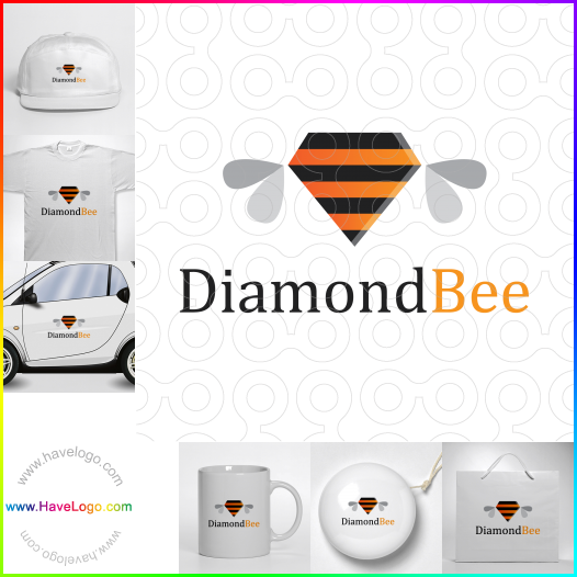 Acheter un logo de Diamond Bee - 65635