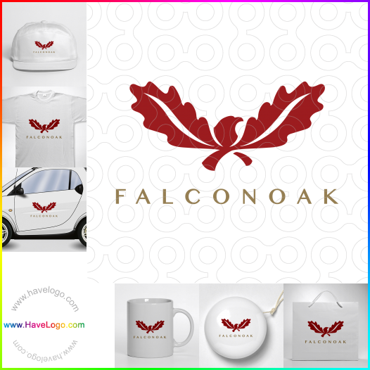 Compra un diseño de logo de Falconoak 62977