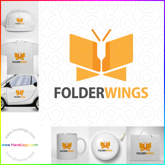 Koop een Folder Wings logo - ID:60836
