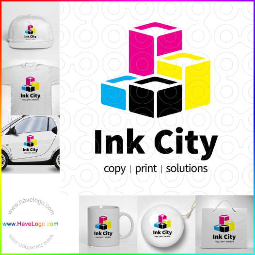 Compra un diseño de logo de Ink City 64326