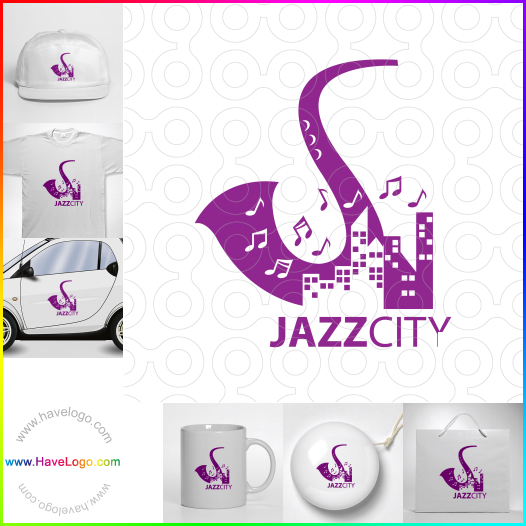 Compra un diseño de logo de Jazzcity 65196