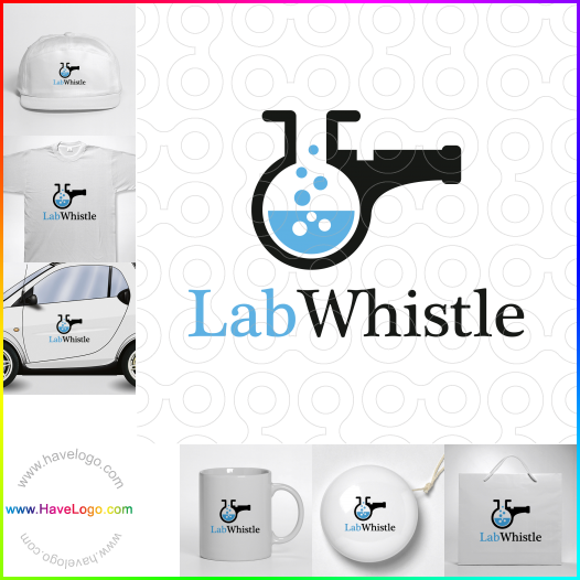 Compra un diseño de logo de Lab Whistle 62737