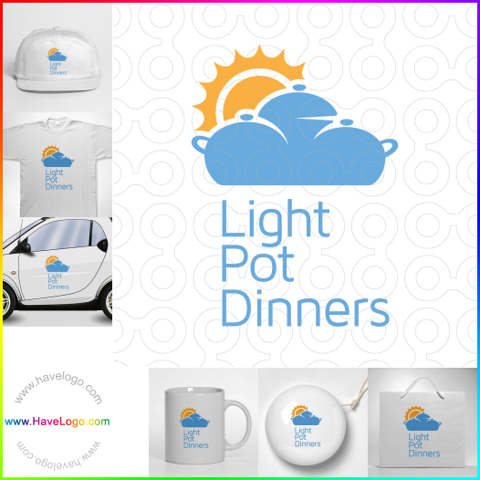 Koop een Light Pot Dinners logo - ID:61332