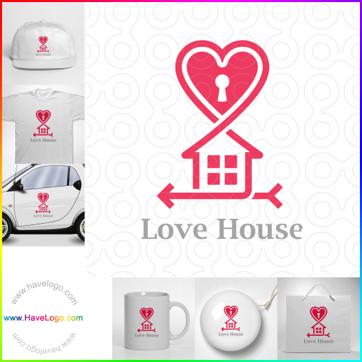 Acquista il logo dello Love House 62157