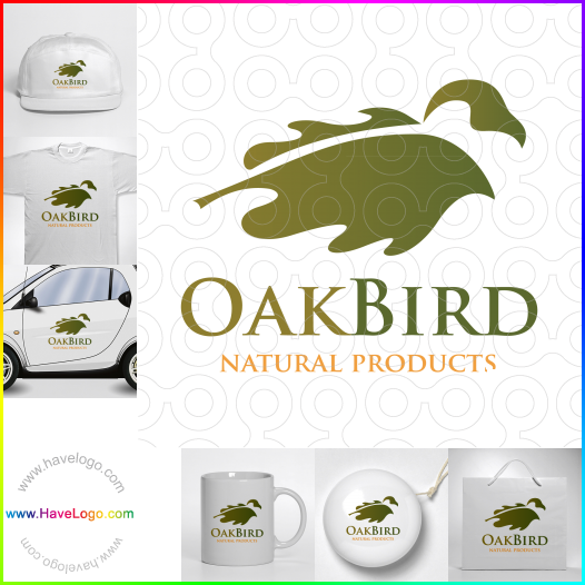 Koop een Eiken vogel logo - ID:62571