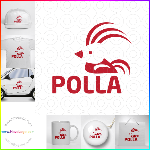 Compra un diseño de logo de Polla 65843