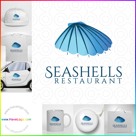 Compra un diseño de logo de Seashell Restaurant 65890