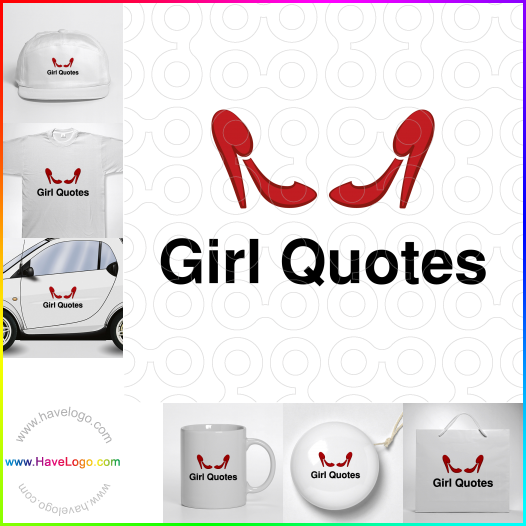 Acheter un logo de citations de fille - 63664