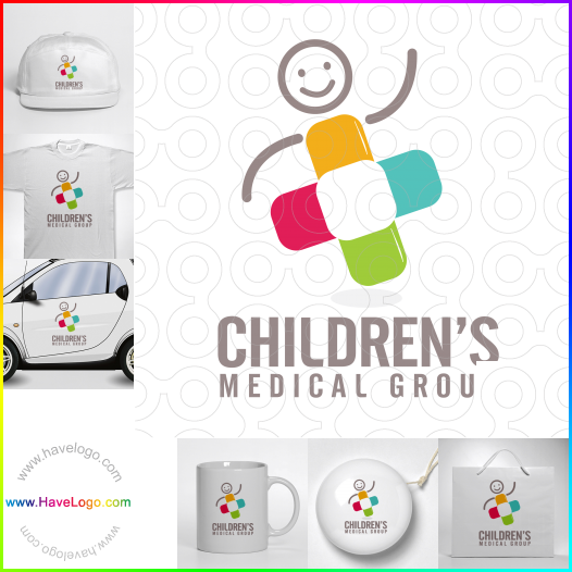 Compra un diseño de logo de pediatría 23675