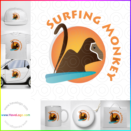Koop een surfwinkel logo - ID:34031