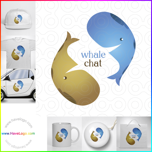 Koop een walvis logo - ID:8738