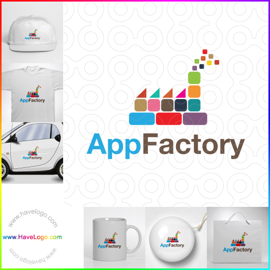 Compra un diseño de logo de App Factory 65583
