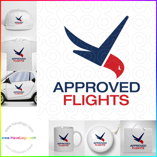 Koop een Goedgekeurde vluchten logo - ID:65391