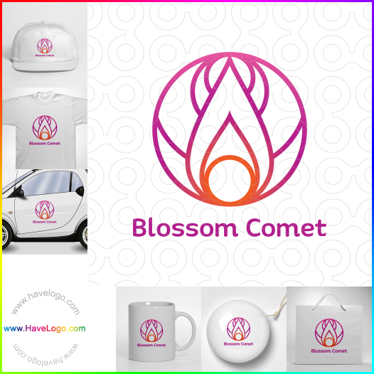 Acquista il logo dello Blossom Comet 64683