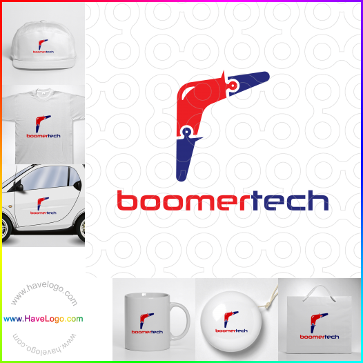 Compra un diseño de logo de Boomer Tech 59958