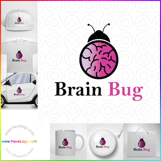 Koop een Brain Bug logo - ID:61987