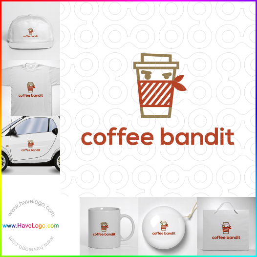 Compra un diseño de logo de Coffee Bandit 63050