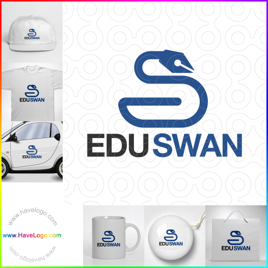 Compra un diseño de logo de Edu Swan 66738