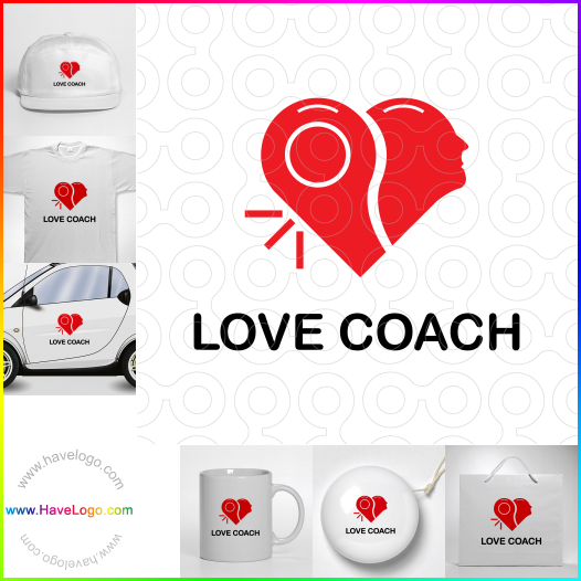 Compra un diseño de logo de Coach de amor 66023