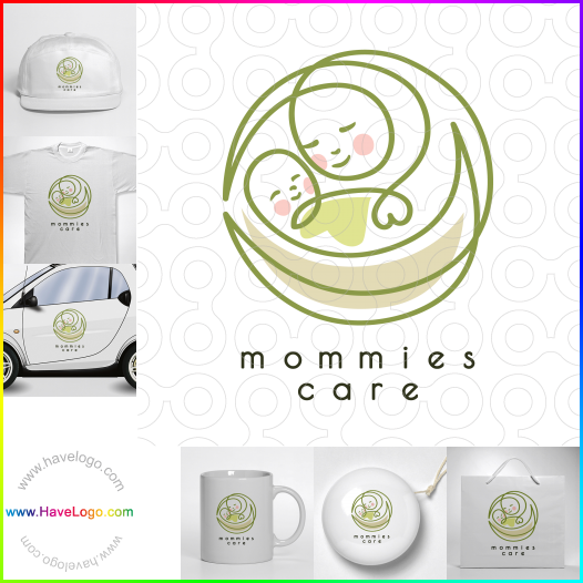 Compra un diseño de logo de Mommies Care 61197
