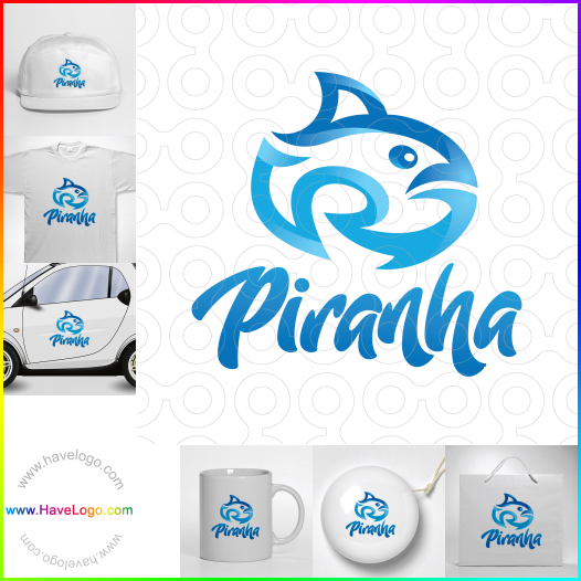 Koop een Piranha logo - ID:60542
