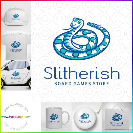 Compra un diseño de logo de Slitherish 60479