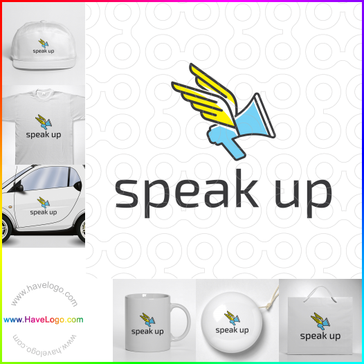 Compra un diseño de logo de Speak Up 66582