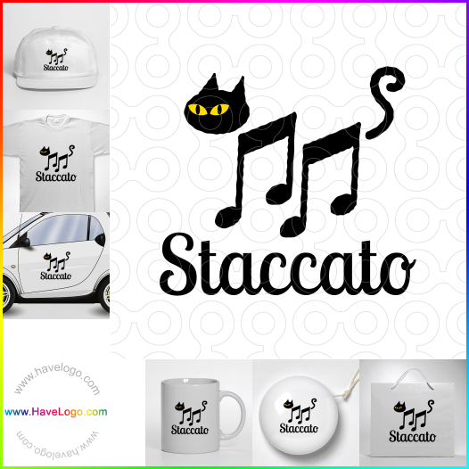 Compra un diseño de logo de Staccato 67392