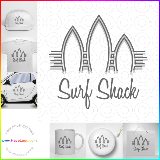 Acquista il logo dello Surf Shack 64221