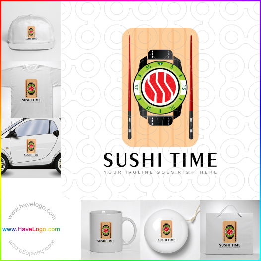 Acheter un logo de Sushi Time - 62918