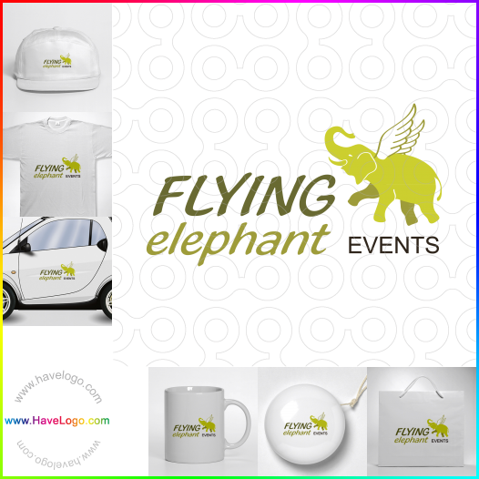 Acquista il logo dello elefante 11091