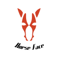 Logo allevamento di cavalli