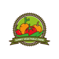 biologische groente Logo