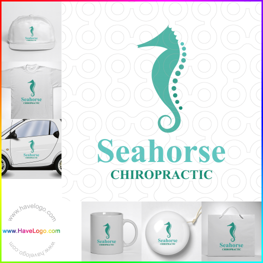 Acheter un logo de hippocampe-chiropratique - 65485
