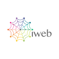 Logo spider web