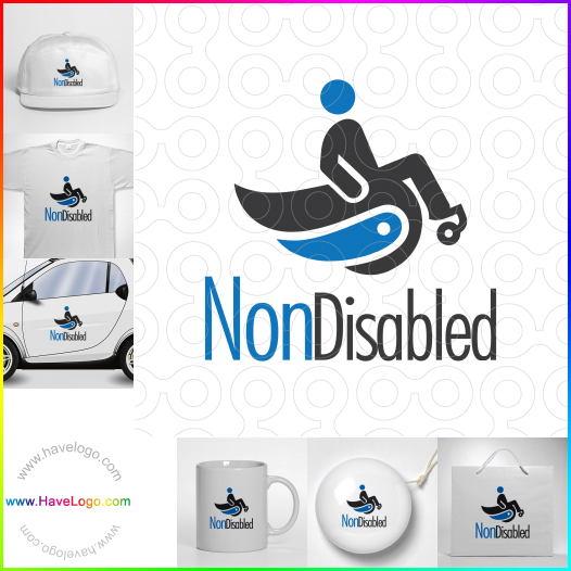 Acheter un logo de fauteuil roulant - 39119